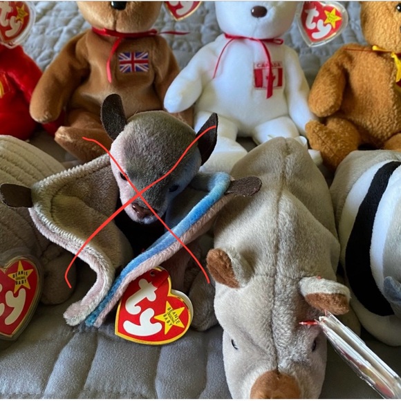 Lot of MWMT Rare TY Beanie Babies - Picture 3 of 5